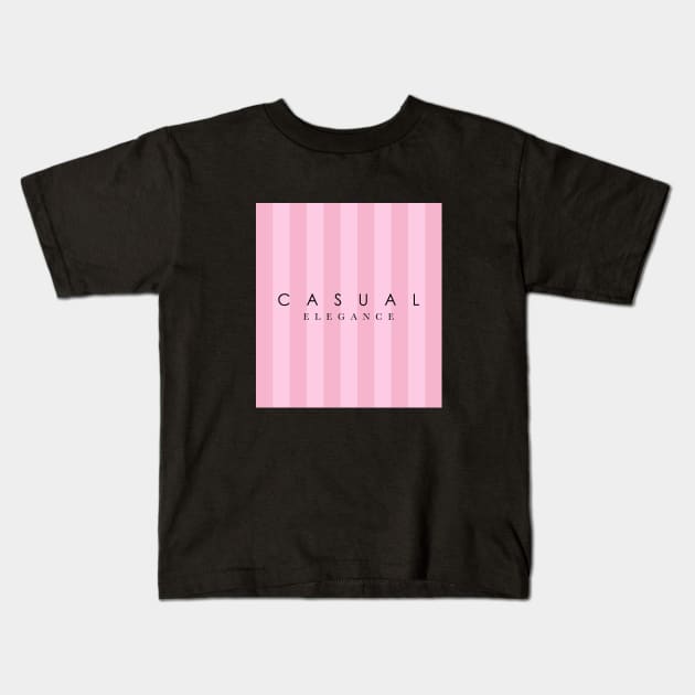 CASUAL ELEGANCE Kids T-Shirt by KOOKOO ART